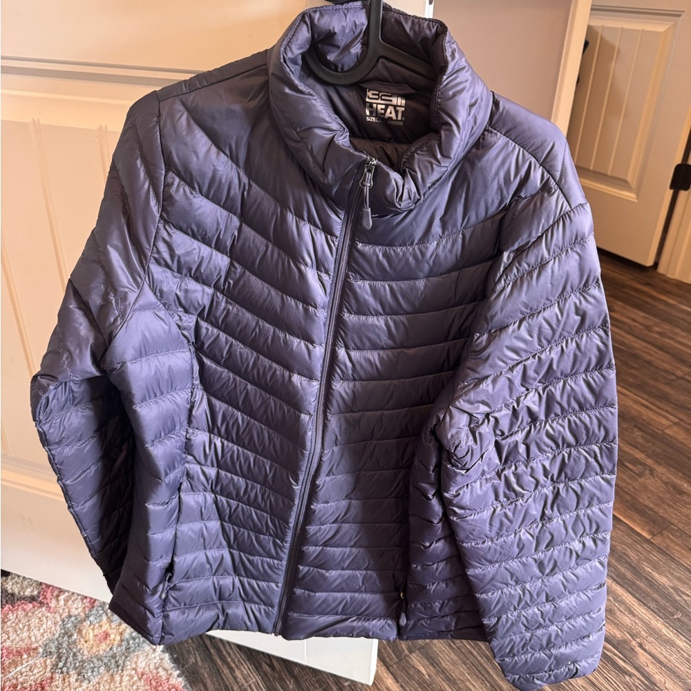 Women's 32 degrees purple Puffer Jacket